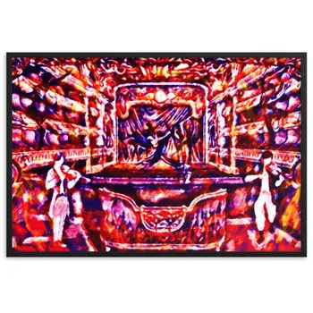 WHEN YOUR SENSES DANCE WITH MY MOMENTS Superior Edition Framed Poster