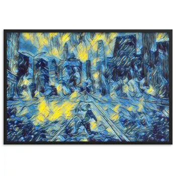 YOU ARE THE RHYTHM THAT STILL DANCES WITHIN ME SUPERIOR Framed Poster