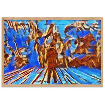 I SAW MY ENTIRE LIFE PASS THROUGH YOUR EYES Special Edition Framed Poster