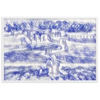 SEEING THE DAWN THROUGH THE DREAM Special Edition Framed Poster