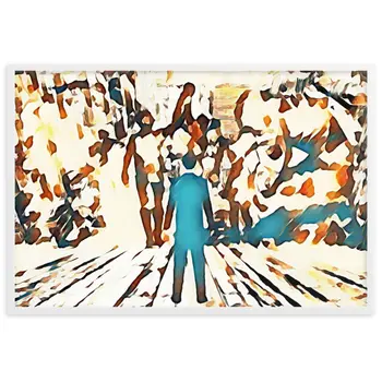 I SAW MY ENTIRE LIFE PASS THROUGH YOUR EYES Superior Framed Poster
