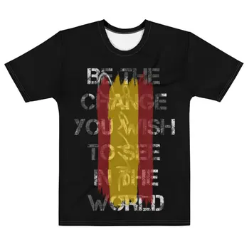 BE THE CHANGE Men's t-shirt by Gianneli