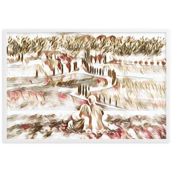 SEEING THE DAWN THROUGH THE DREAM SUPERIOR Framed Poster