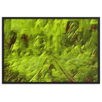 YOU ARE THE RHYTHM THAT STILL DANCES WITHIN ME Velvet Framed Poster