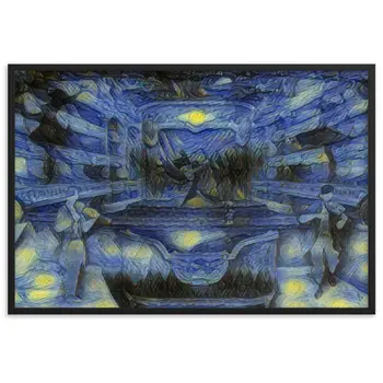 WHEN YOUR SENSES DANCE WITH MY MOMENTS JL.AK PREMIUM Framed Poster