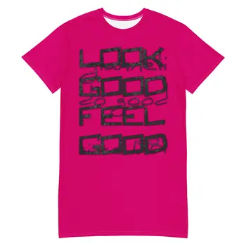 LOOK GOOD T-shirt dress by Gianneli