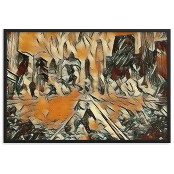 YOU ARE THE RHYTHM THAT STILL DANCES WITHIN ME Velvet Framed Poster