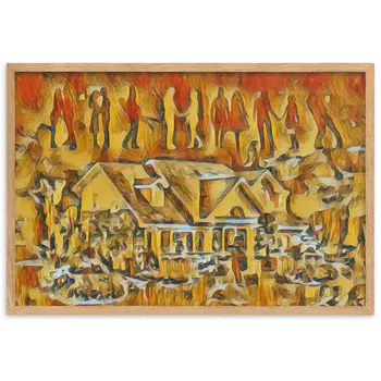 I WAS WAITING FOR YOU IN THE DREAM YOU HAD SEEN Special Edition Framed Poster