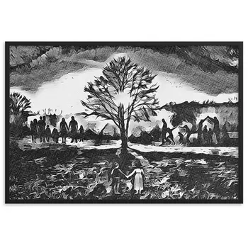 YOU WILL GIVE ME THIS DREAM AS A GIFT ? SUPERIOR Framed Poster