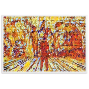 I SAW MY ENTIRE LIFE PASS THROUGH YOUR EYES Special Edition Framed Poster