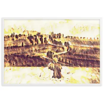 SEEING THE DAWN THROUGH THE DREAM SUPERIOR Framed Poster