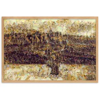SEEING THE DAWN THROUGH THE DREAM SUPERIOR Framed Poster