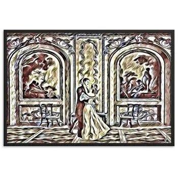 REGARDEZ À L'INTÉRIEUR DE MOI V2 Superior Framed Poster