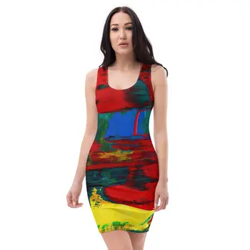 Gianneli Colours Fitted Dress