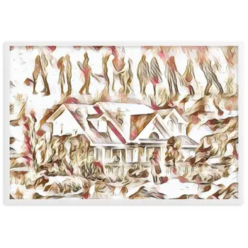 I WAS WAITING FOR YOU IN THE DREAM YOU HAD SEEN Special Edition Framed Poster