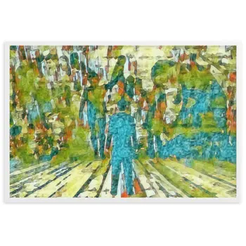 I SAW MY ENTIRE LIFE PASS THROUGH YOUR EYES Special Edition Framed Poster