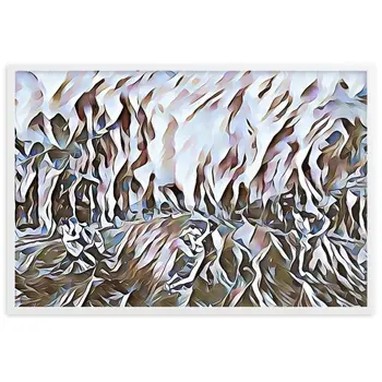 DANCE ME LIKE THE RAIN THAT BURNING OUT THE FIRE AROUND ME Framed Poster