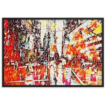 WHEN YOUR KISS WATERED ALL MY SENSES Special Edition Framed Poster