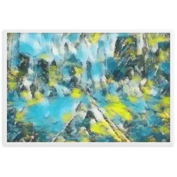 YOU ARE THE RHYTHM THAT STILL DANCES WITHIN ME Velvet Framed Poster