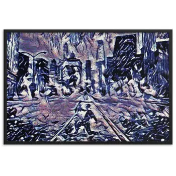 YOU ARE THE RHYTHM THAT STILL DANCES WITHIN ME SUPERIOR Framed Poster