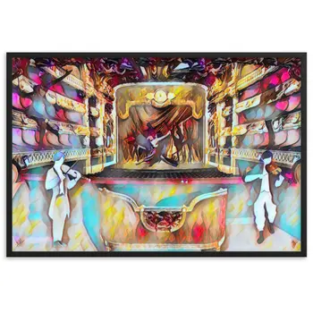 WHEN YOUR SENSES DANCE WITH MY MOMENTS Special Edition Framed Poster