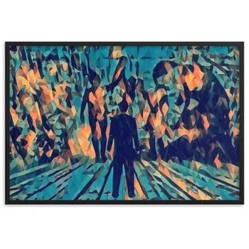 I SAW MY ENTIRE LIFE PASS THROUGH YOUR EYES Special Edition Framed Poster