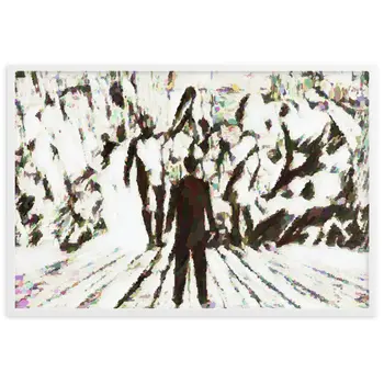 I SAW MY ENTIRE LIFE PASS THROUGH YOUR EYES Superior Framed Poster