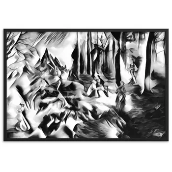 AMONG THE FOUR SEASONS YOU ARE THE FIFTH SENSE Superior Framed Poster