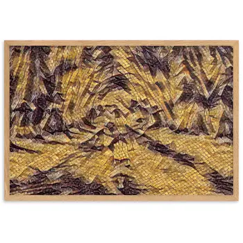 LOVE IS WHEN YOU CAN SEE WITHIN ME A.K PREMIUM Framed Poster