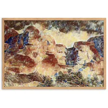 I HAVE A DREAM Premium Framed Poster