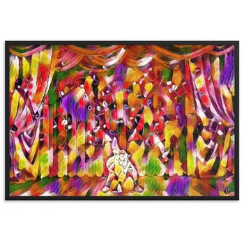 YOU WERE ALWAYS THE POEM I WANTED TO WRITE J.L Velvet Edition Framed Poster