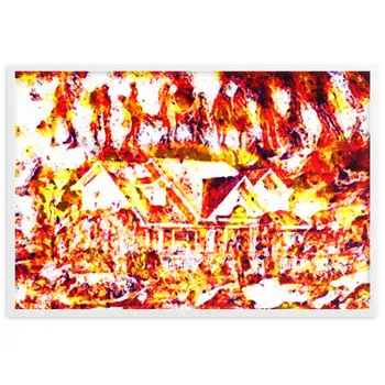 I WAS WAITING FOR YOU IN THE DREAM YOU HAD SEEN Special Edition Framed Poster