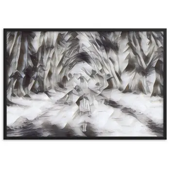 LOVE IS WHEN YOU CAN SEE WITHIN ME A.K PREMIUM Framed Poster