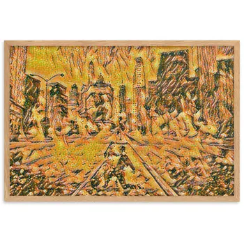 YOU ARE THE RHYTHM THAT STILL DANCES WITHIN ME SUPERIOR Framed Poster