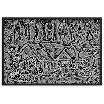 I WAS WAITING FOR YOU IN THE DREAM YOU HAD SEEN Special Edition Framed Poster