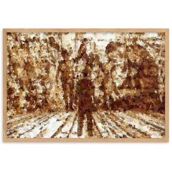 I SAW MY ENTIRE LIFE PASS THROUGH YOUR EYES Special Edition Framed Poster