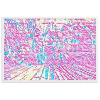 I SAW MY ENTIRE LIFE PASS THROUGH YOUR EYES Special Edition Framed Poster