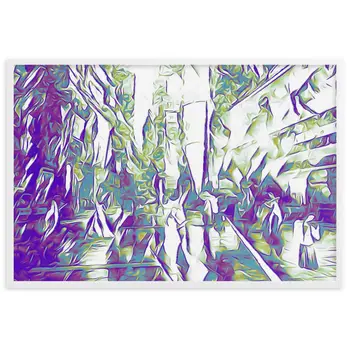 WHEN YOUR KISS WATERED ALL MY SENSES Superior Framed Poster