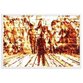 I SAW MY ENTIRE LIFE PASS THROUGH YOUR EYES Special Edition Framed Poster