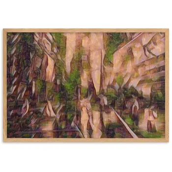 WHEN YOUR KISS WATERED ALL MY SENSES Velvet Edition Framed Poster