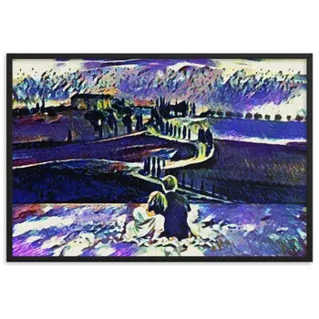 SEEING THE DAWN THROUGH THE DREAM SUPERIOR Framed Poster