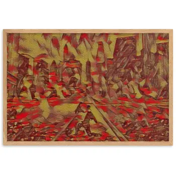 YOU ARE THE RHYTHM THAT STILL DANCES WITHIN ME Velvet Framed Poster