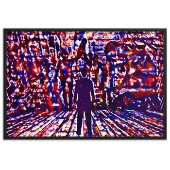 I SAW MY ENTIRE LIFE PASS THROUGH YOUR EYES Special Edition Framed Poster