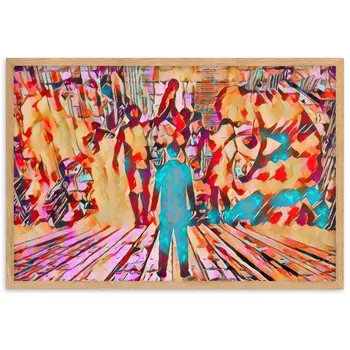 I SAW MY ENTIRE LIFE PASS THROUGH YOUR EYES Superior Framed Poster