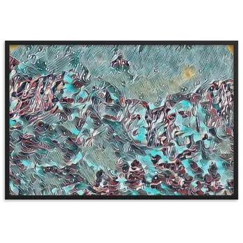 I HAVE A DREAM Velvet Framed Poster