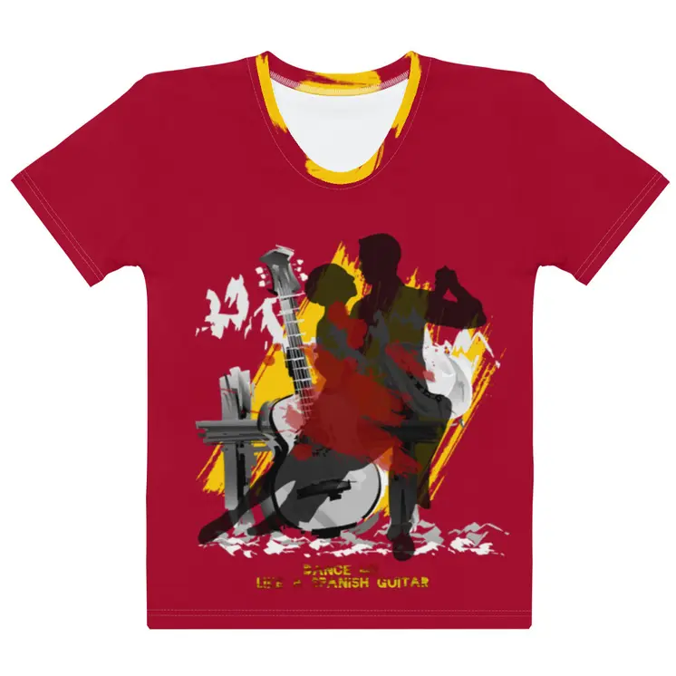 SPANISH GUITAR Women's T-shirt by Gianneli