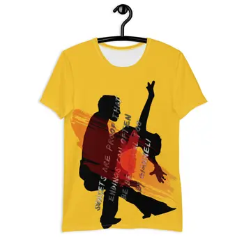 Gianneli Sunsets Men's Athletic T-shirt