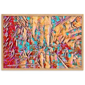 WHEN YOUR KISS WATERED ALL MY SENSES Superior Framed Poster