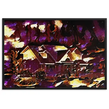 I WAS WAITING FOR YOU IN THE DREAM YOU HAD SEEN Special Edition Framed Poster
