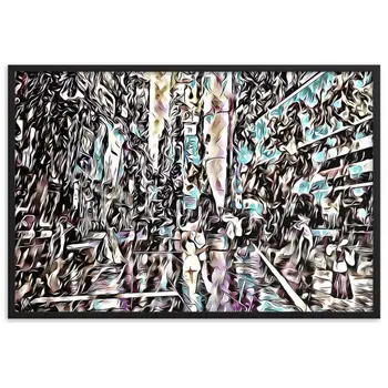 WHEN YOUR KISS WATERED ALL MY SENSES TALE Framed Poster